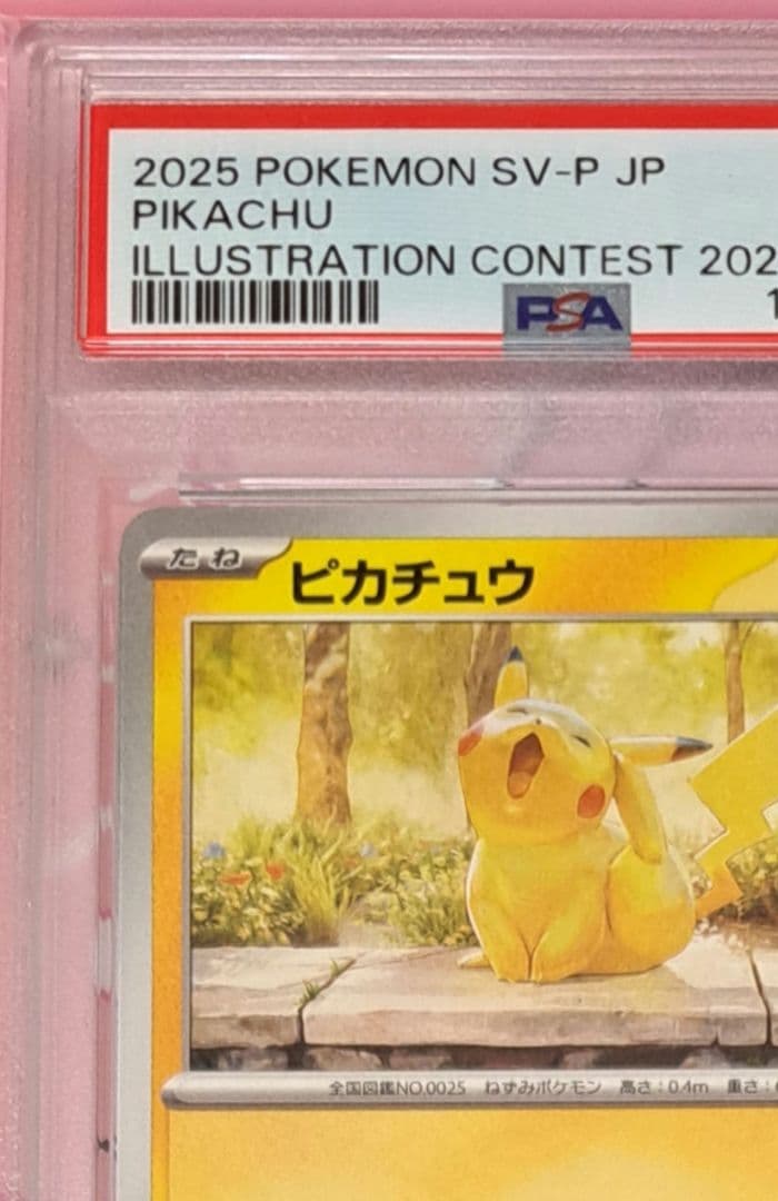 イラストコンテスト ピカチュウ PSA10 プロモ 242/SV-P