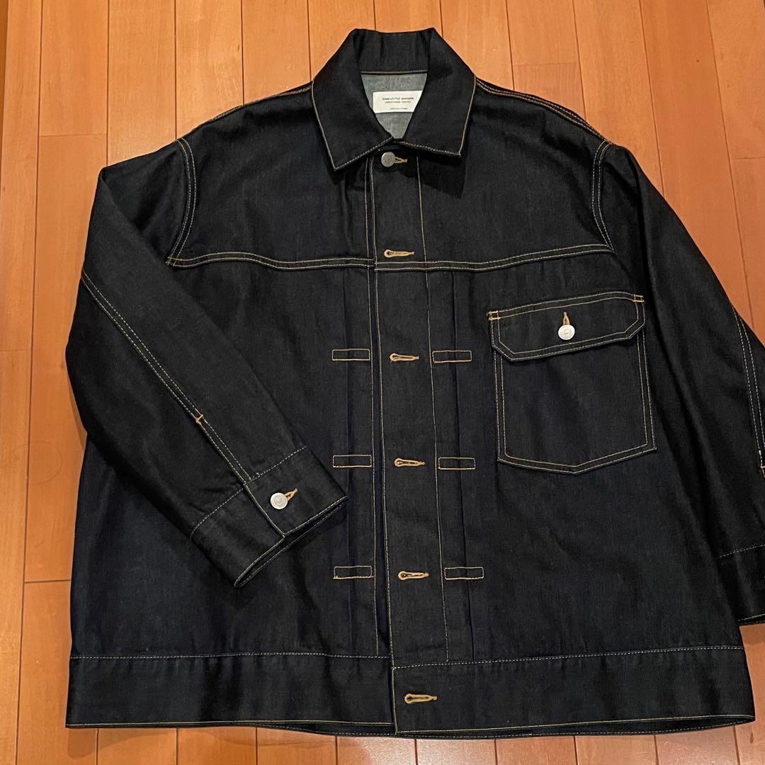 【ナッツ】beautiful people デニムブルゾン