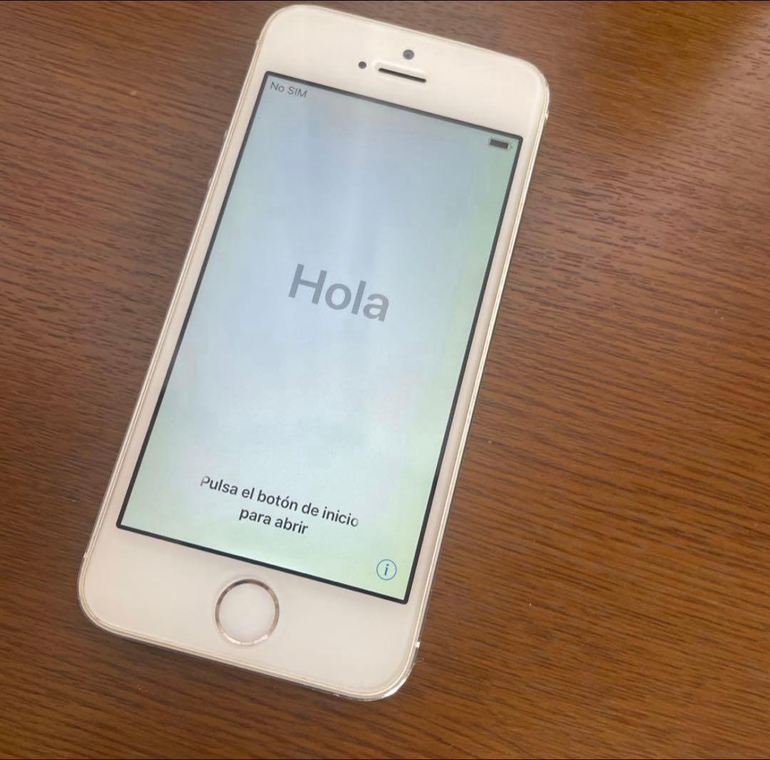 Phone5s 本体 美品　シルバー Apple スマホ　動作良好　エアドロ可