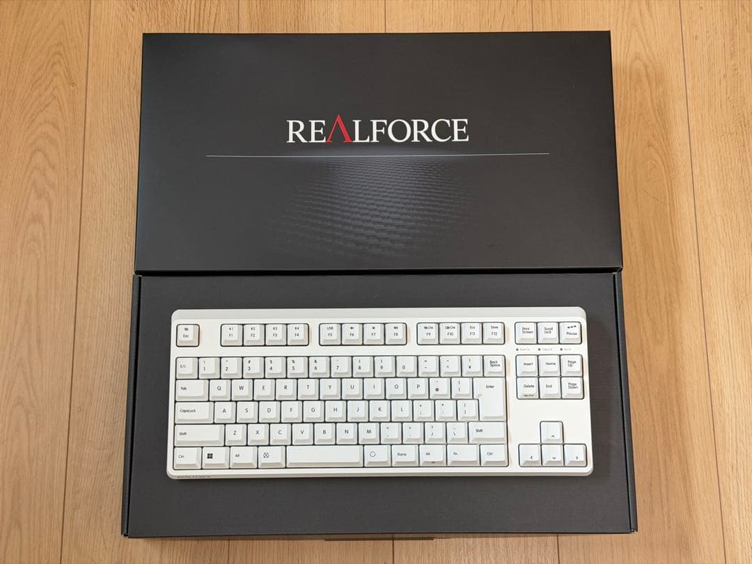 REALFORCE R4 キーボード／R4HC22 日本語配列 キースペーサー付