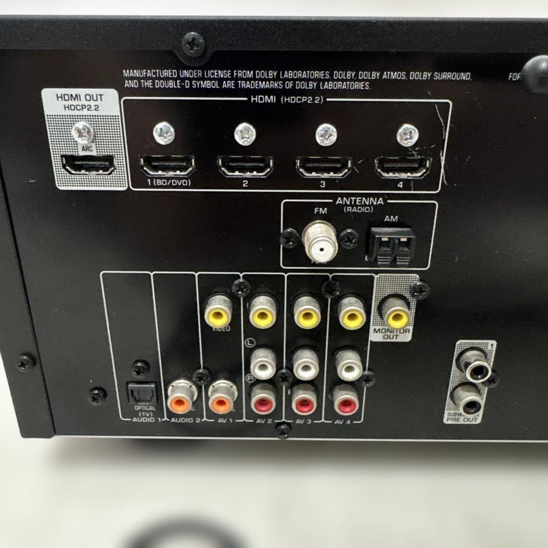 【とーます様用】YAMAHA RX-V581 AVアンプ 7.2ch ハイレゾ