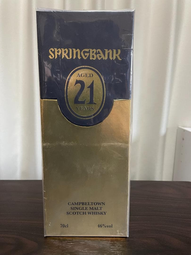 希少　スプリングバンク21年　2018リリース