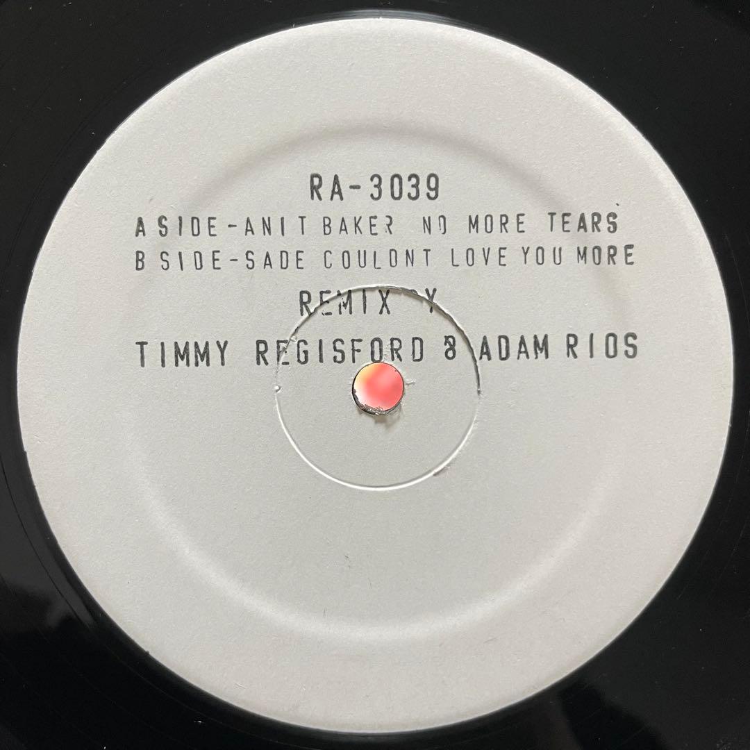 Anita Baker / Sade レコード Timmy Regisford