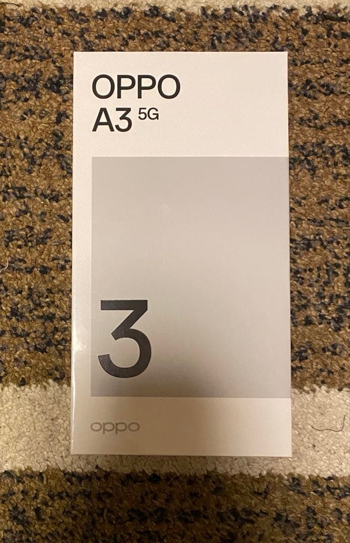 【新品未開封】OPPO A3 5G ブラック