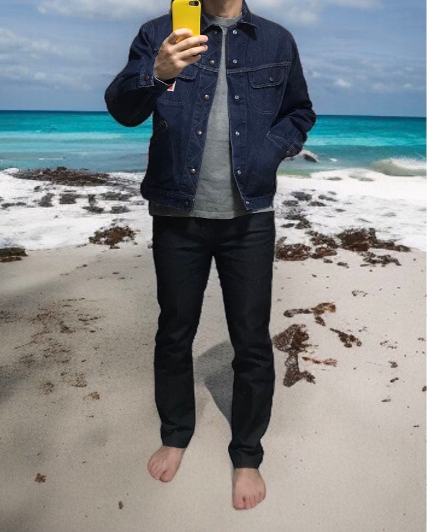 vintage 60s 70s GWG カナダ製 デニムジャケット 38 濃紺