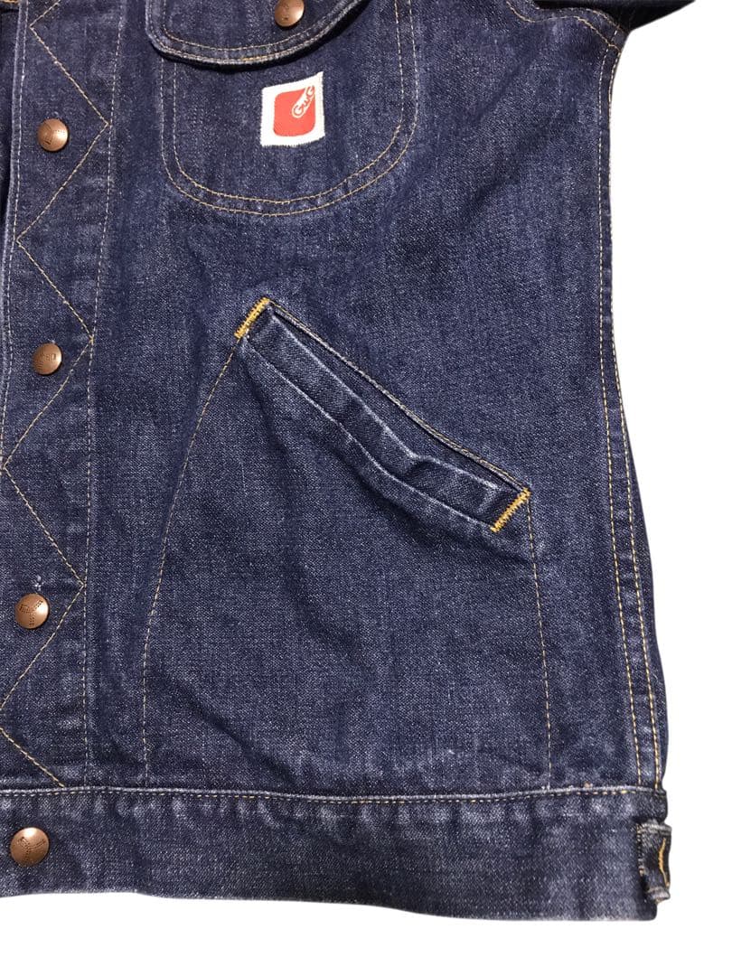 vintage 60s 70s GWG カナダ製 デニムジャケット 38 濃紺