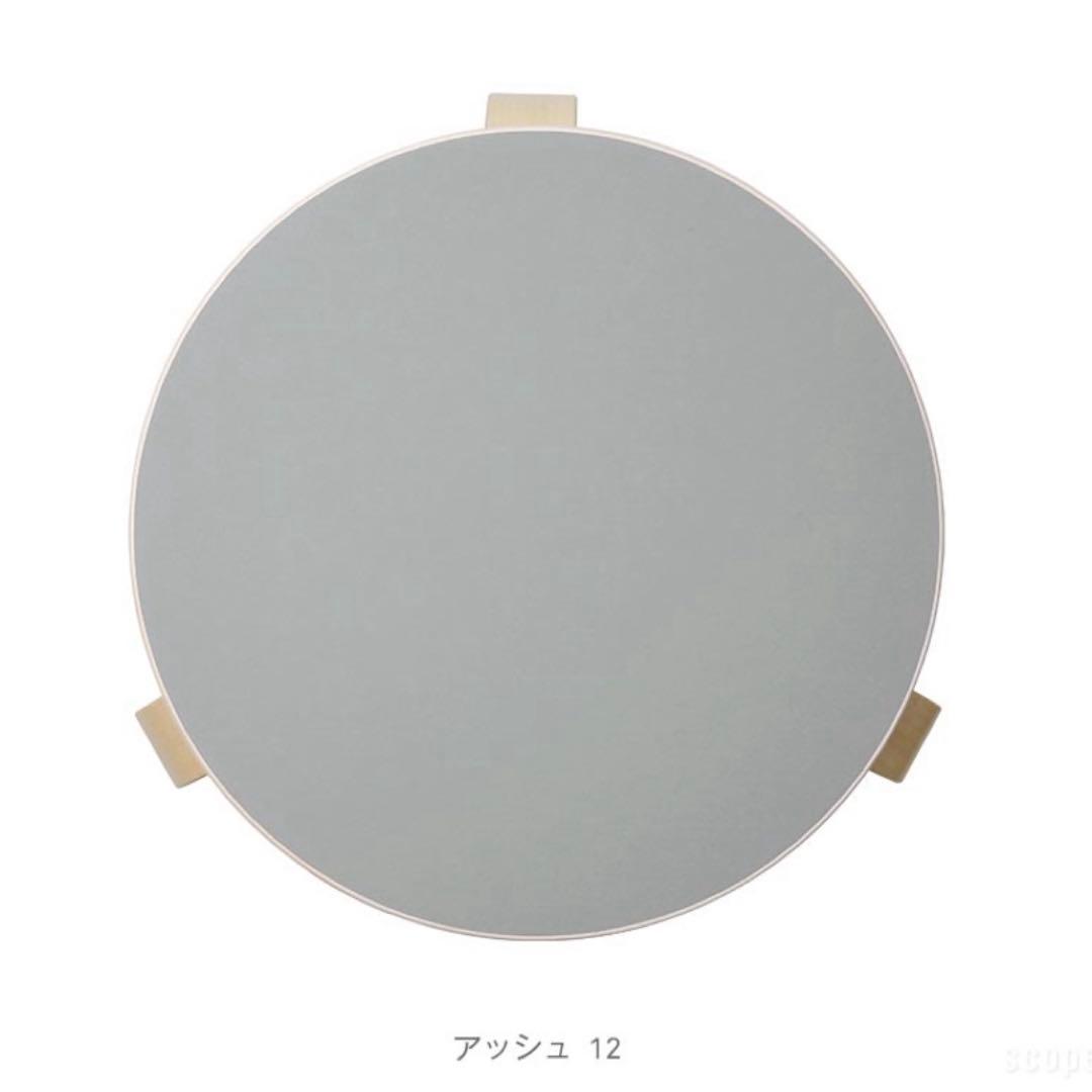 【2脚セット】アルテック / スツール 60 3本脚リノリウム　アッシュ・パール