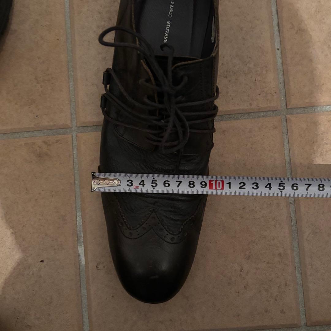 靴 2000s archive design leather shoes