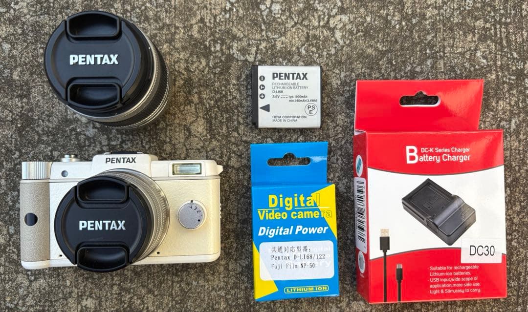 PENTAX Q ダブルズームレンズキット WHITE ホワイト