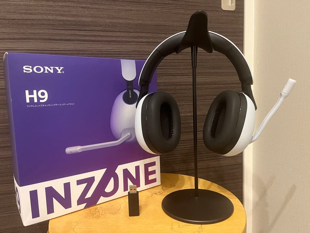 SONY INZONE H9 ゲーミングヘッドセット ホワイト
