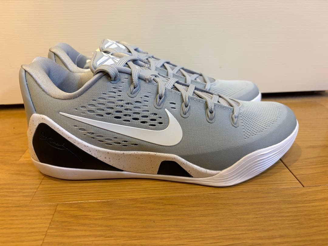【新品未使用】KOBE コービー 9 エリート LOW EM プロトロ グレー