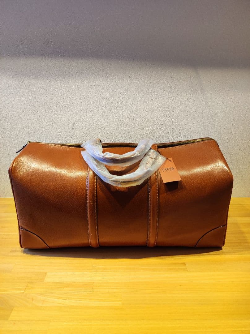TAKEO KIKUCHI タケオキクチ レザー ボストン バッグ 旅行バッグ