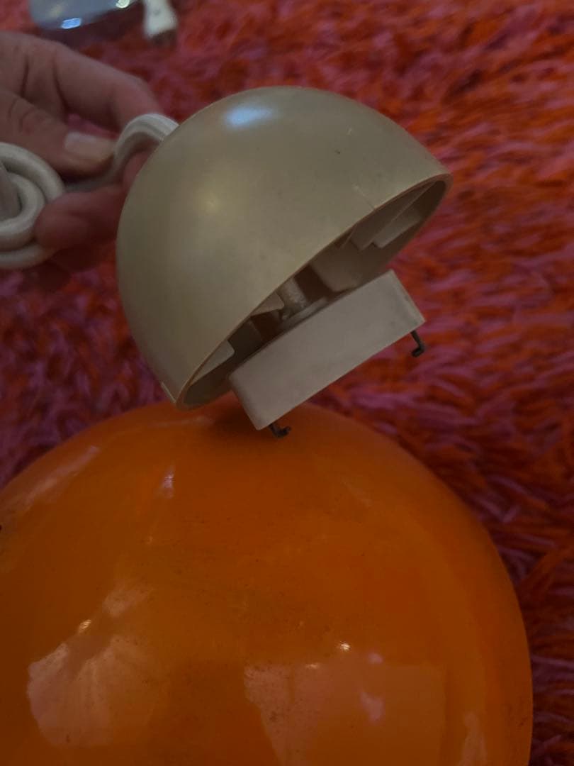 ヴェルナーパントン　フラワーポット　シーリングランプ　ビンテージ　スペースエイジ