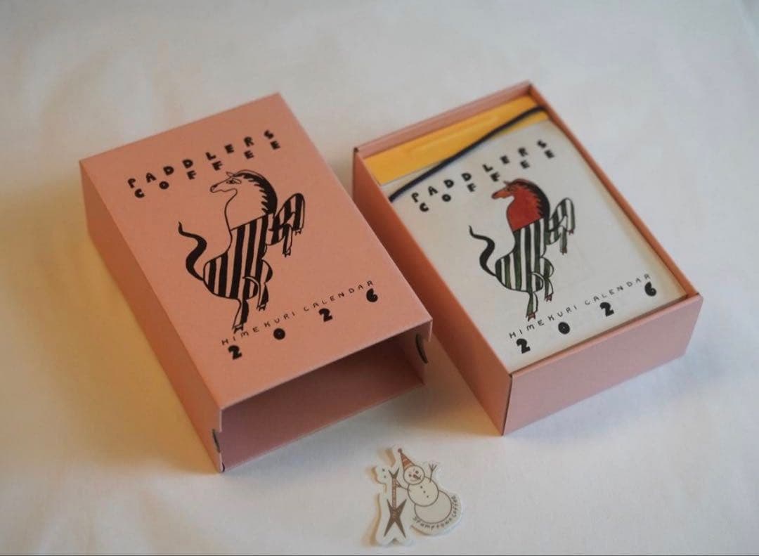 PADDLERS COFFEE 2026 日めくりカレンダー ※ステッカー無し