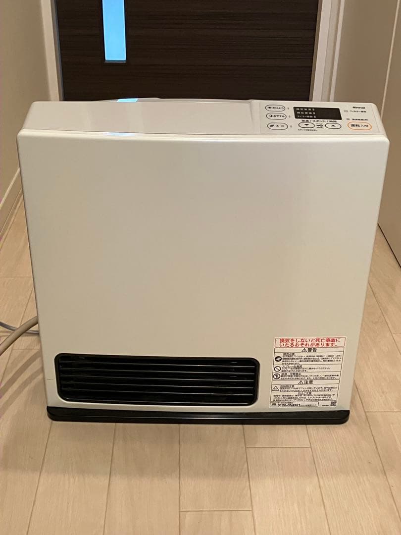 リンナイ ガスファンヒーター SRC-365E 2024年製 ホワイト 都市ガス