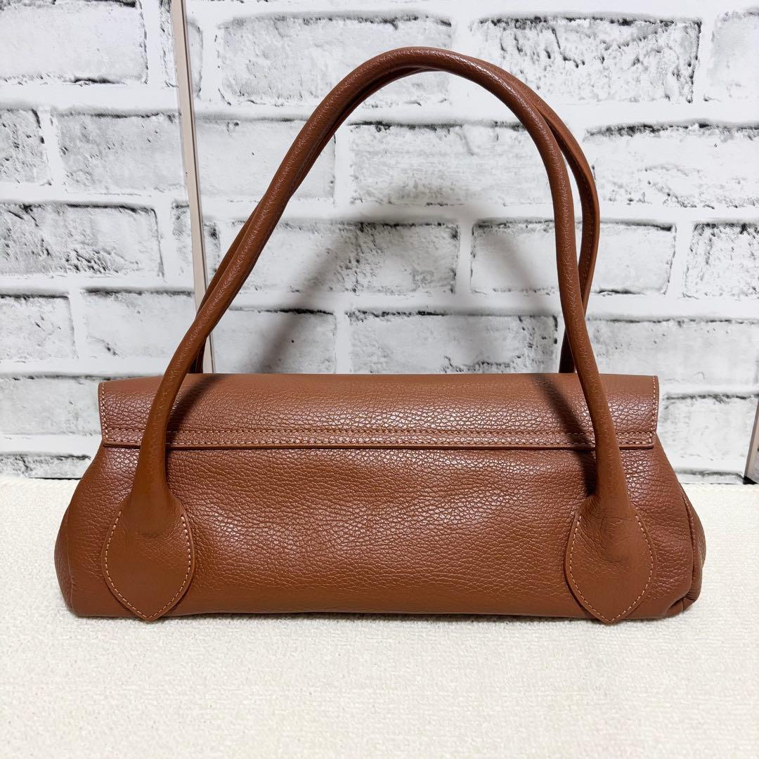 AULENTTI オウレンティ ハンドバッグ 2WAY ショルダーバッグ 茶色