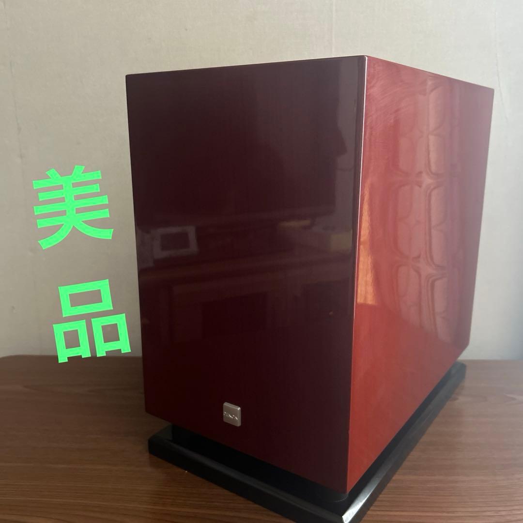 【美品】DENON サブウーファー　DSW-33XG 木目調