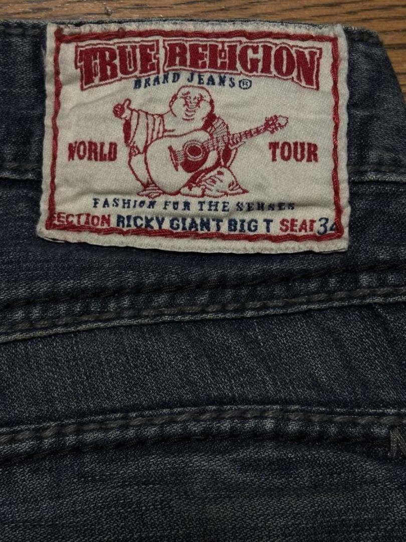 トゥルーレリジョン RICKY GIANT BIGT デニムパンツ 米国製 32