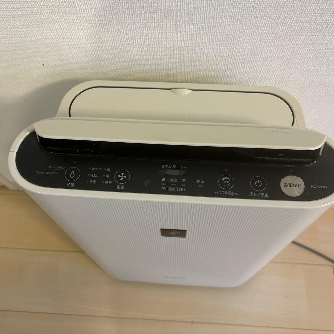 SHARP プラズマクラスター加湿空気清浄機 KC-L500Y-W