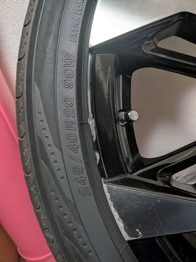 アルファード　モデリスタ　ホイールタイヤ付ナット付