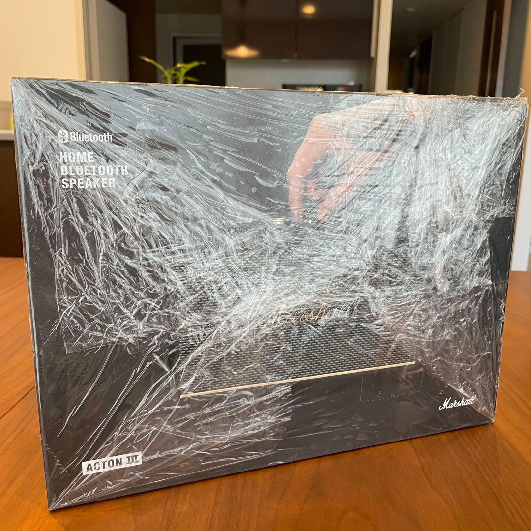 [最終価格]Marshall ACTON3 ブラック　新品未使用品