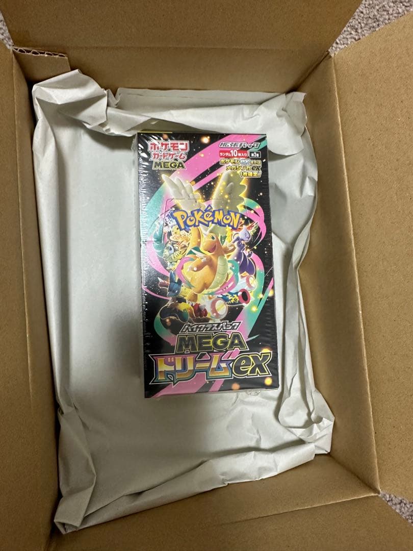ポケモンカードゲーム ハイクラスパック　MEGAドリームEX 1BOX