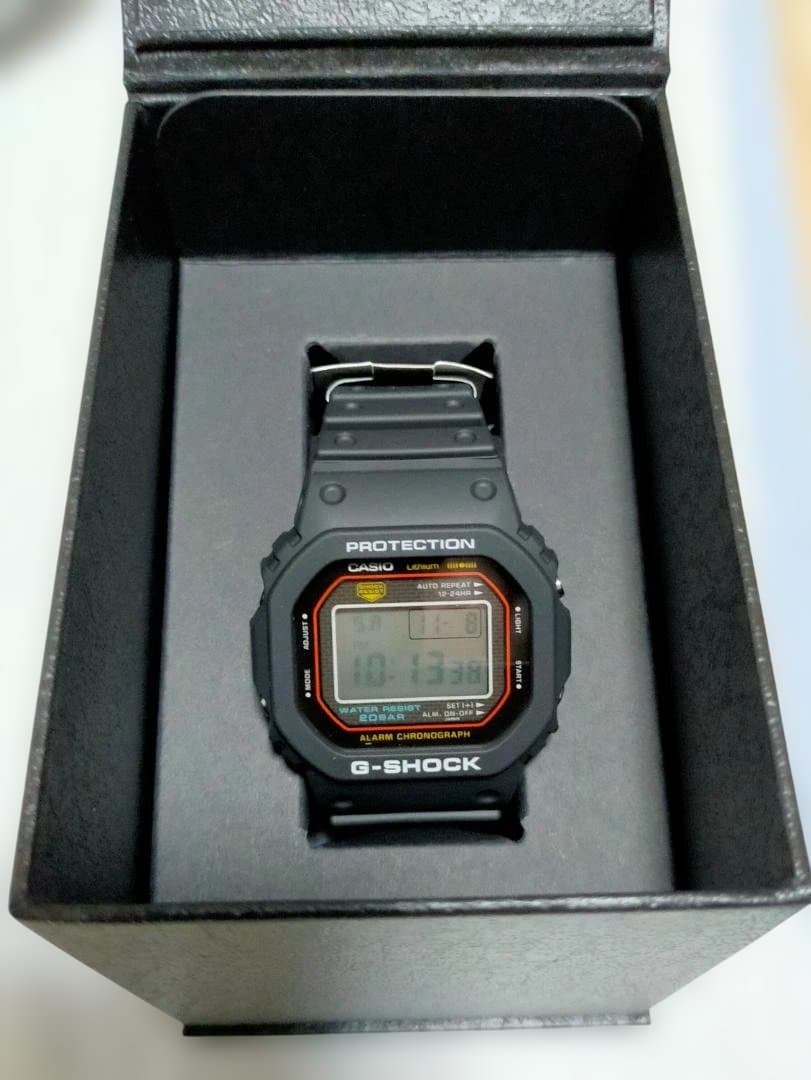 G-SHOCK DW-5000R-1AJF 日本製 初代復刻モデル