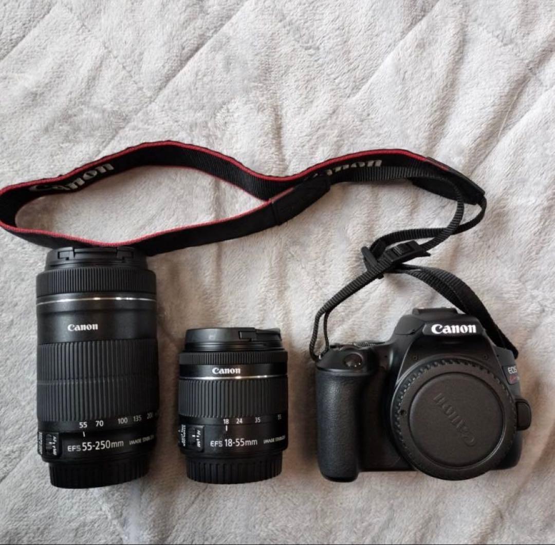 Canon EOS Kiss X10 ダブルズームキット クリーニングキット付き