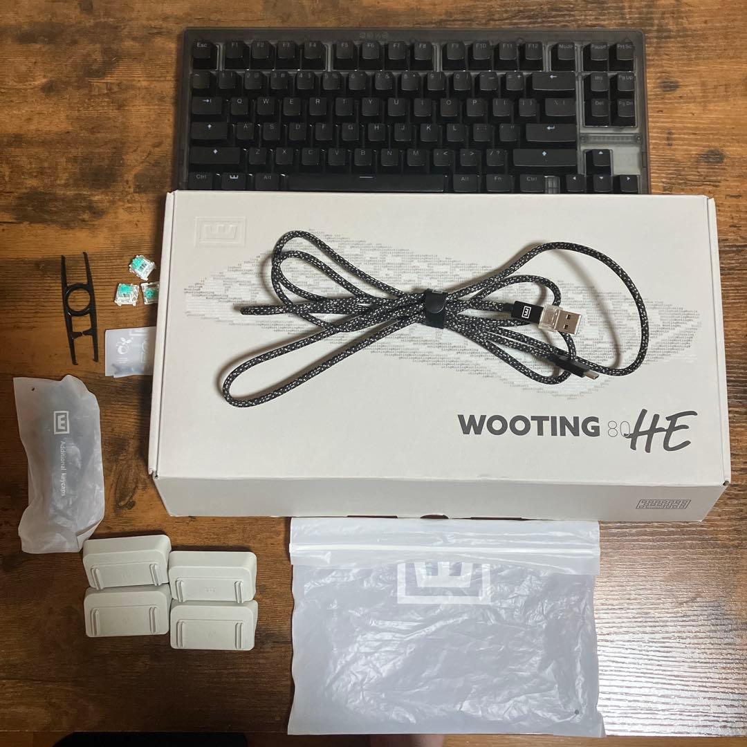 キーボード wooting 80he