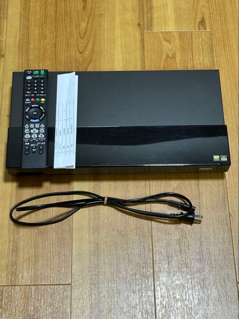 ソニー BDZ-FW1000 ブルーレイレコーダー