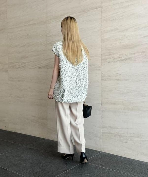 EFFE BEAMS 25A/W 49,500円カラミリボン ブラウス