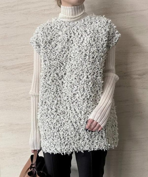 EFFE BEAMS 25A/W 49,500円カラミリボン ブラウス