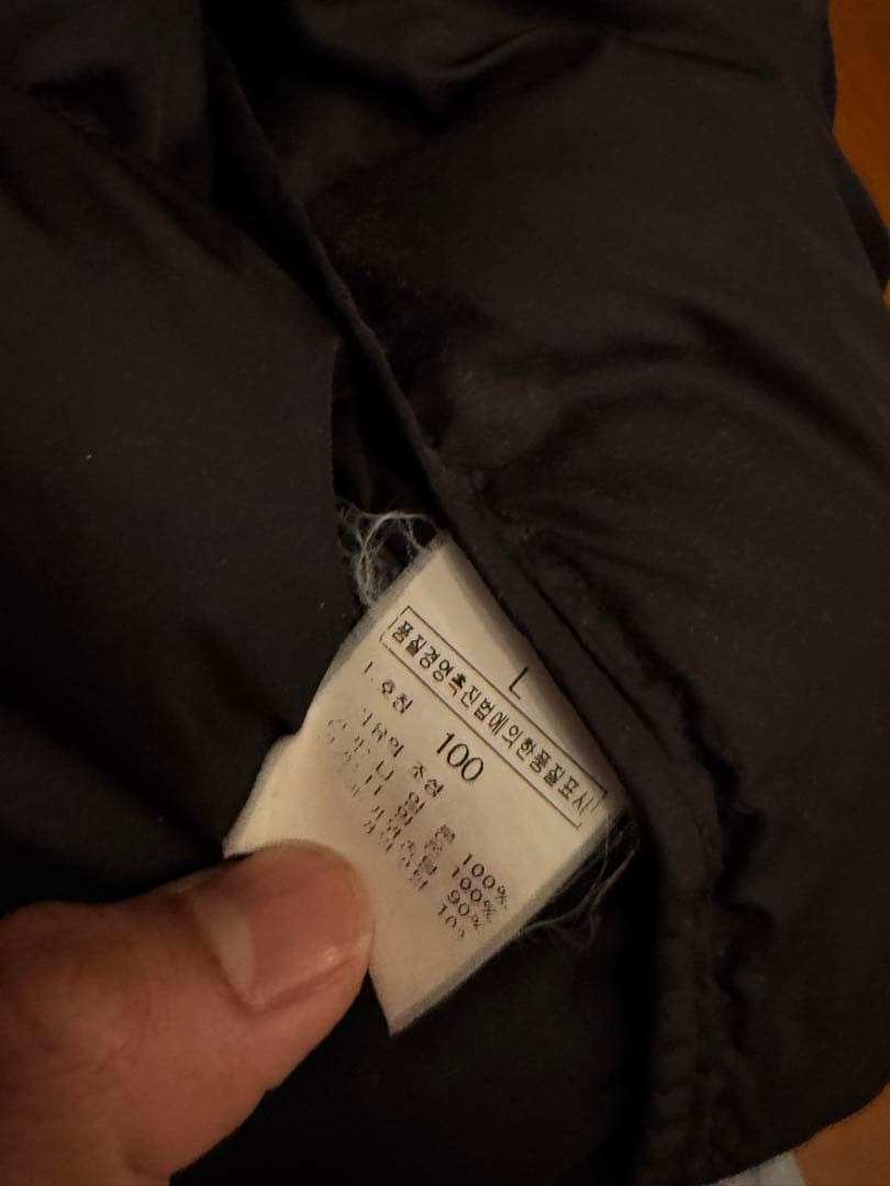 D*G様 THE NORTH FACE ブラックダウンジャケット