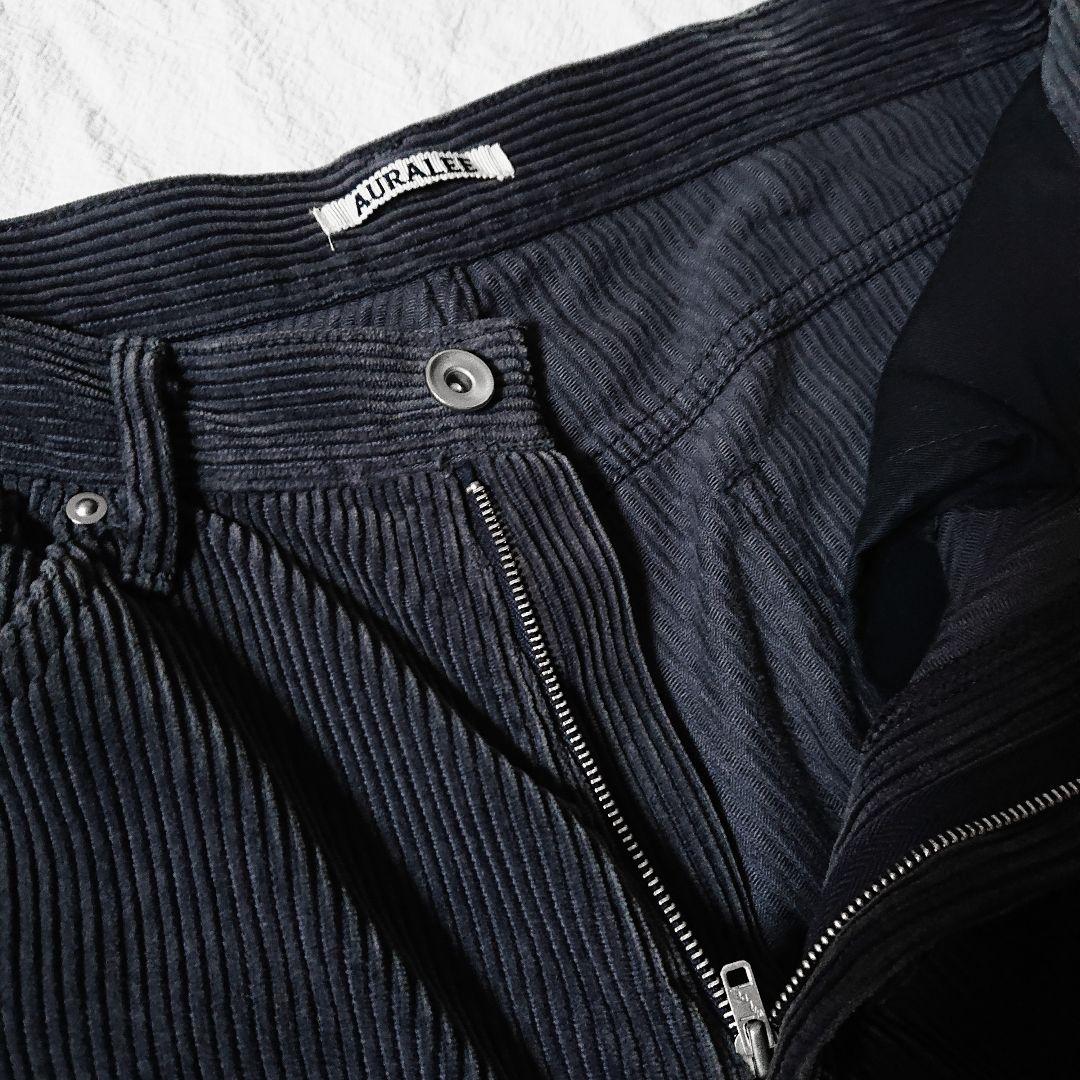 『AURALEE WASHED CORDUROY 5P PANTS』