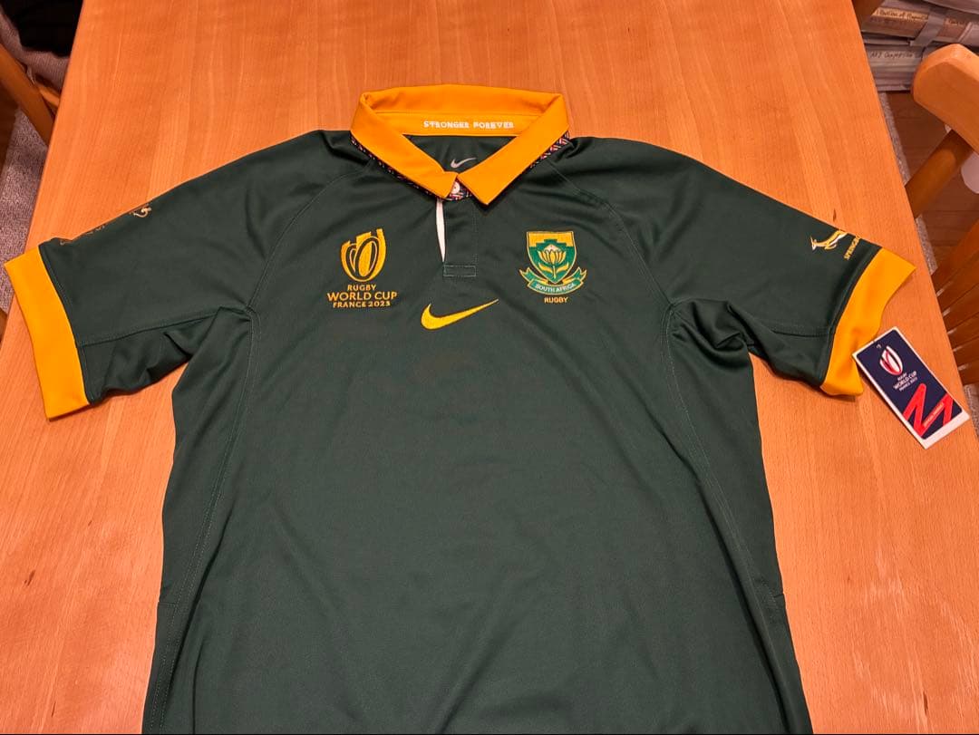 ラグビーワールドカップ 2023 南アフリカ代表 限定版 チャンピオンジャージ