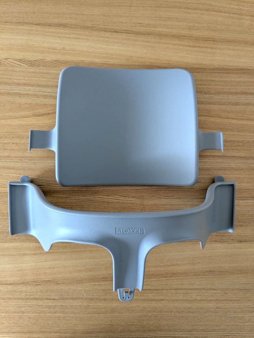 美品✨️ホワイト&グレー✨️ストッケ　ベビーセット