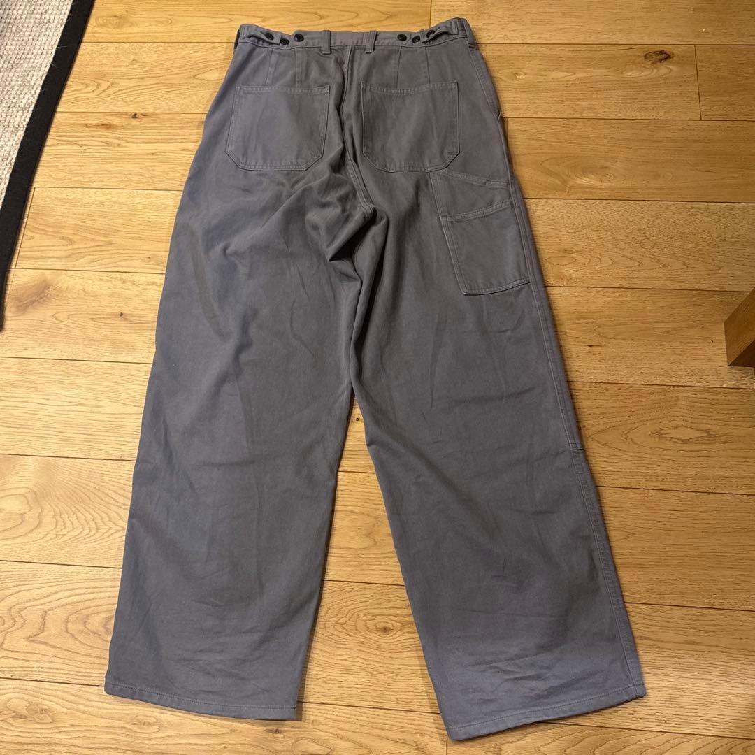 THE SHISHIKUI シシクイ ペインターパンツ 36ブルー