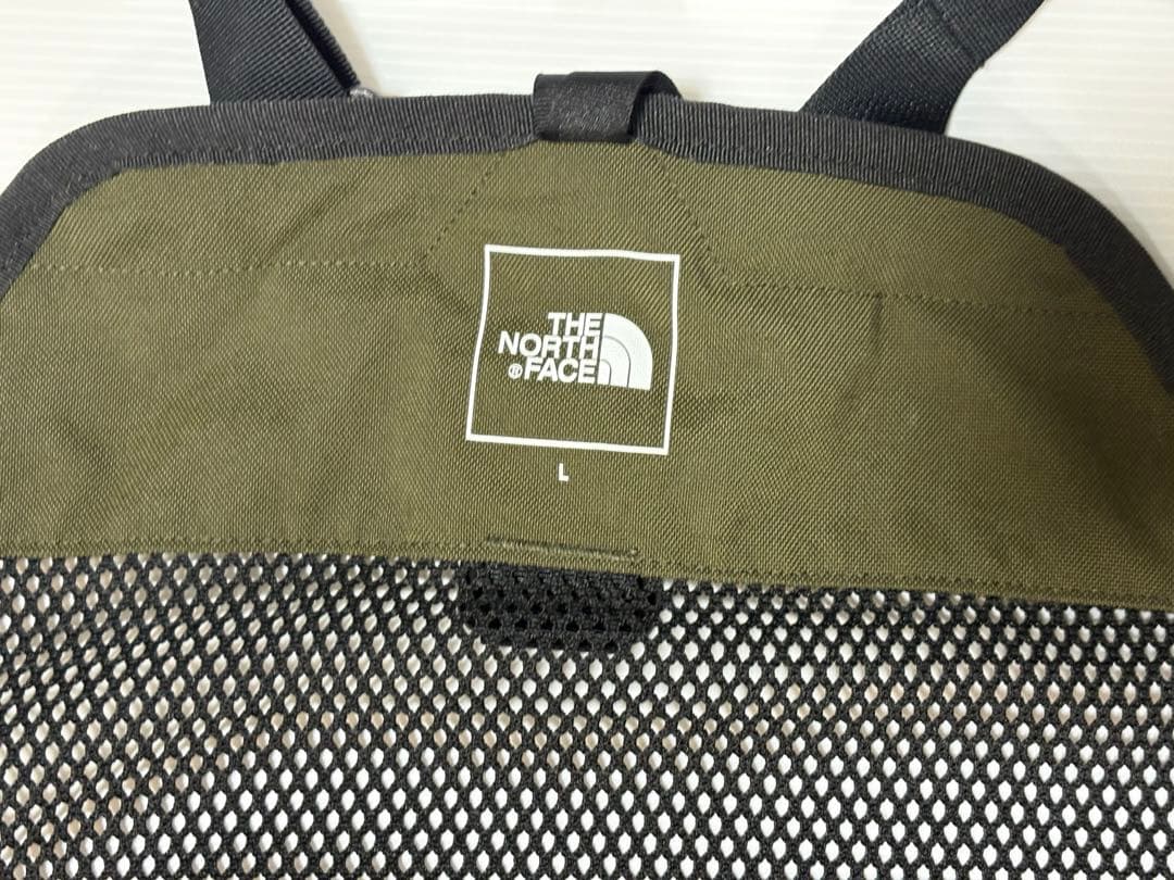 希少なLサイズ！【ほぼ未使用】ノースフェイス ギアメッシュベスト ニュートープ