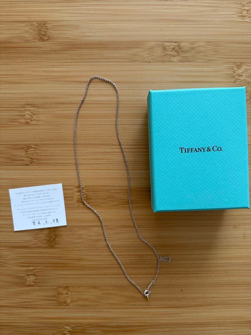 Tiffany & Co. スターリングシルバー チェーン　約51cm