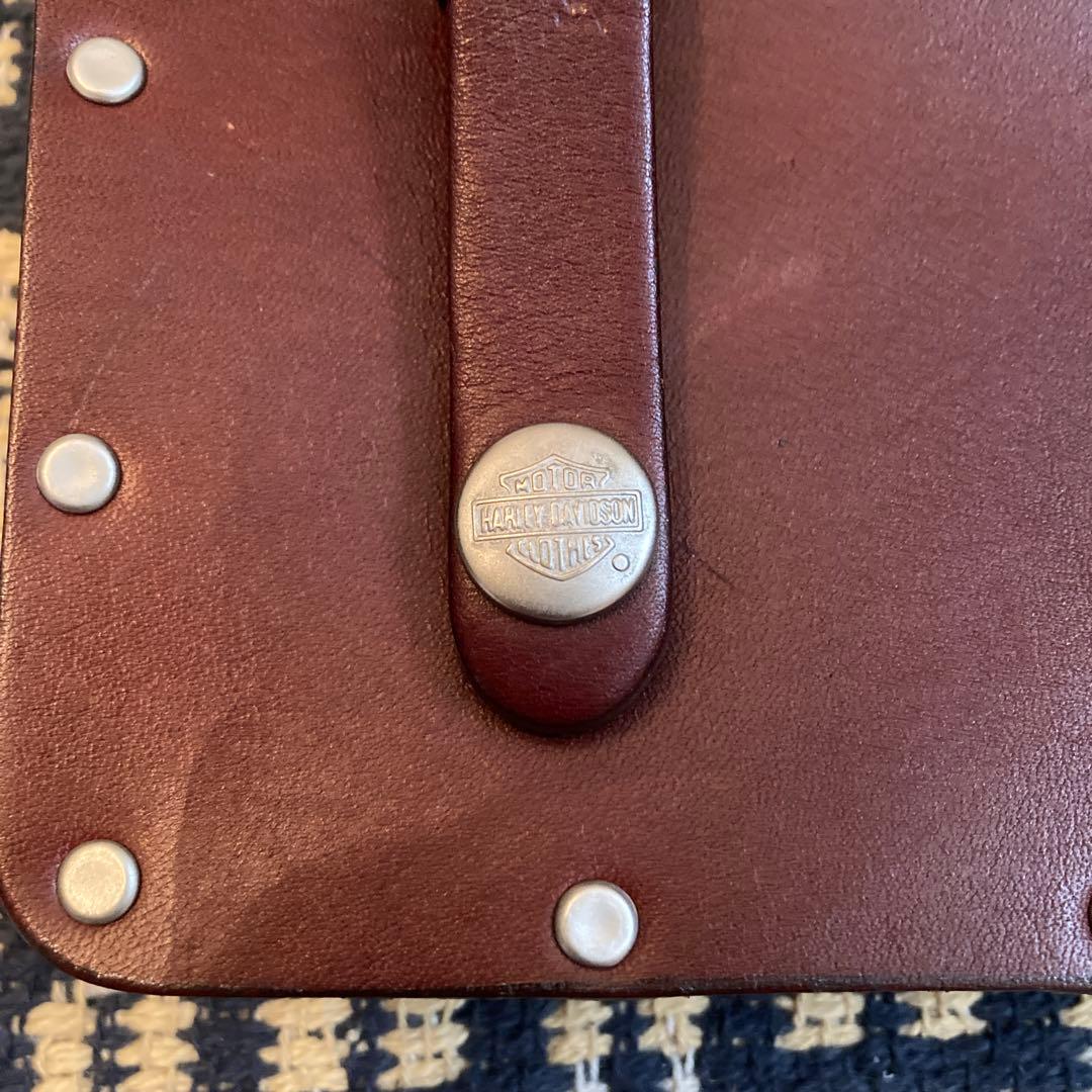 90s ハーレーダビッドソン レザー ベルトポーチ ヴィンテージ