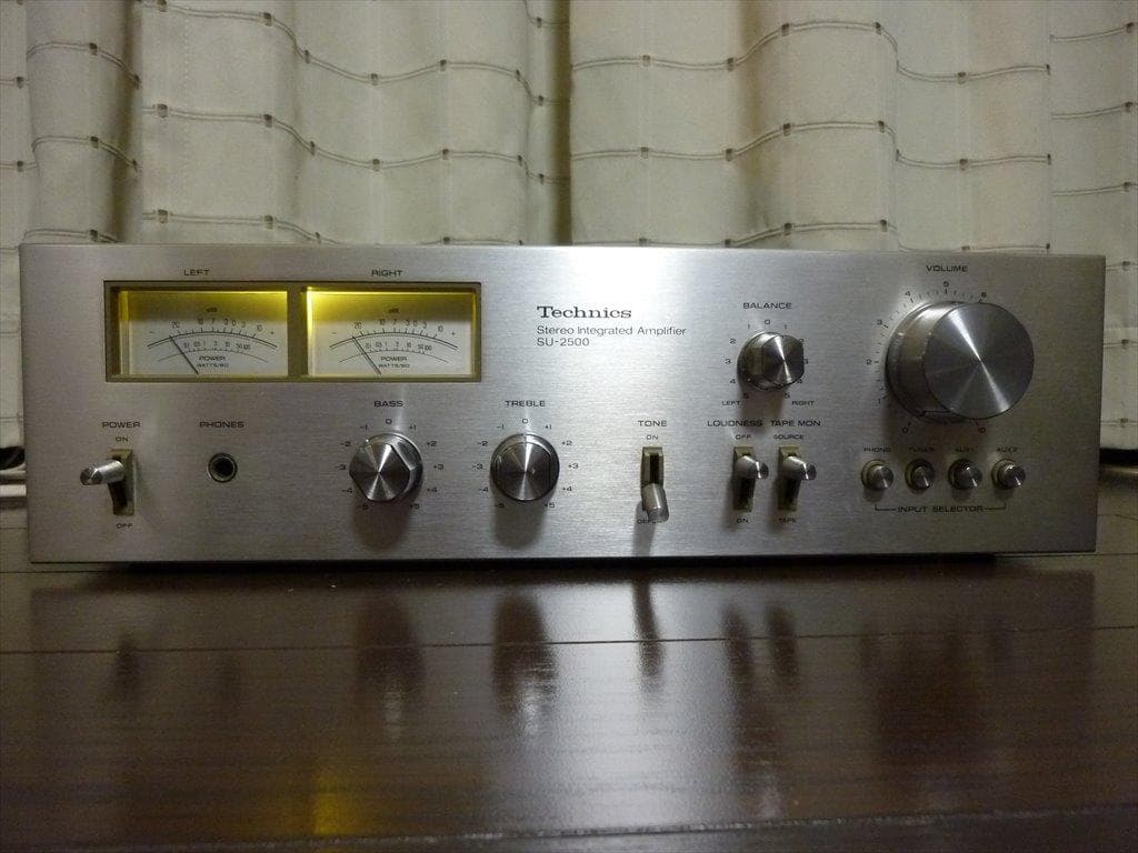 Technics テクニクス プリメインアンプ SU2500 修理済 全機能動作