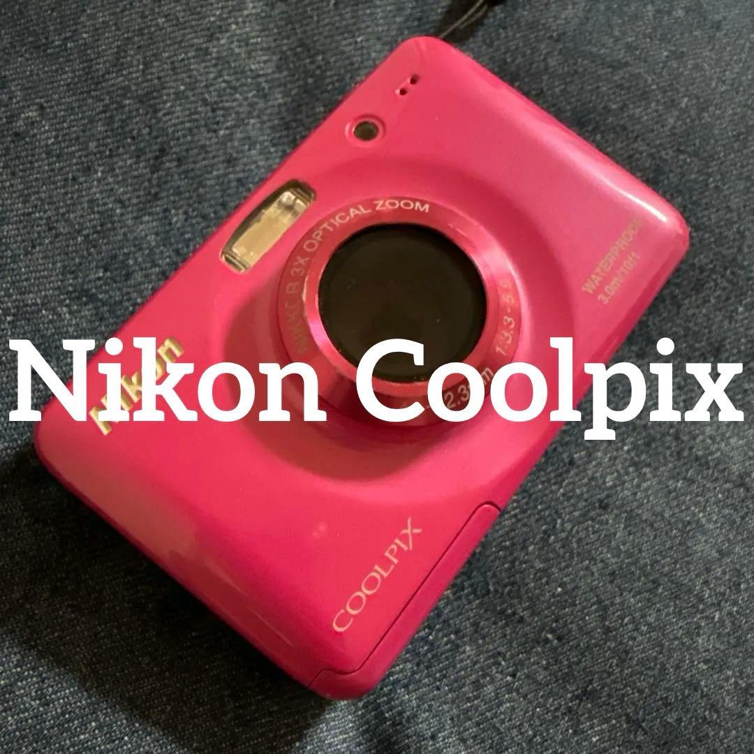 Nikon COOLPIX s30 ピンク 4倍光学ズーム