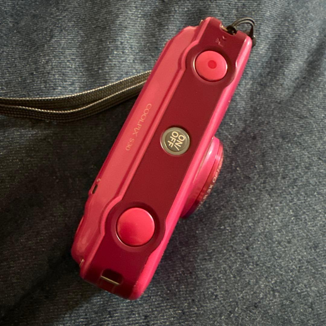 Nikon COOLPIX s30 ピンク 4倍光学ズーム