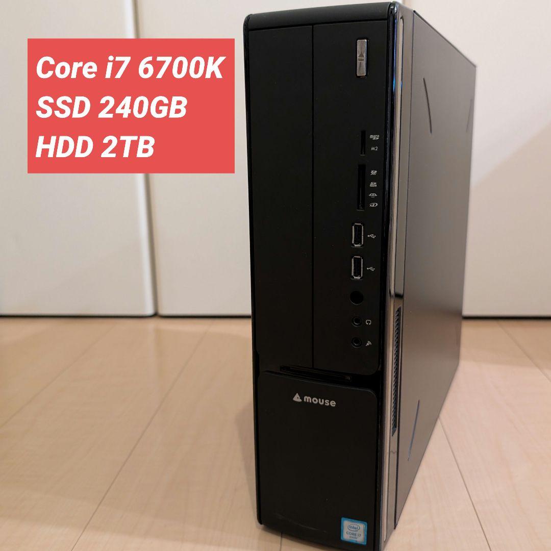 Intel Core i7 6700K デスクトップPC メモリ32GB