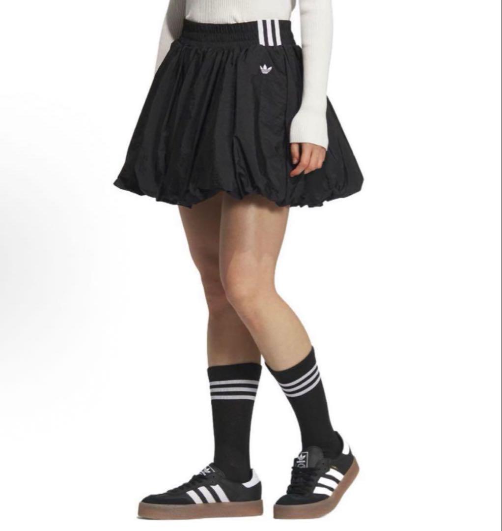 日本未発売 XS Adidasバブルスカート KD8122 ブラック