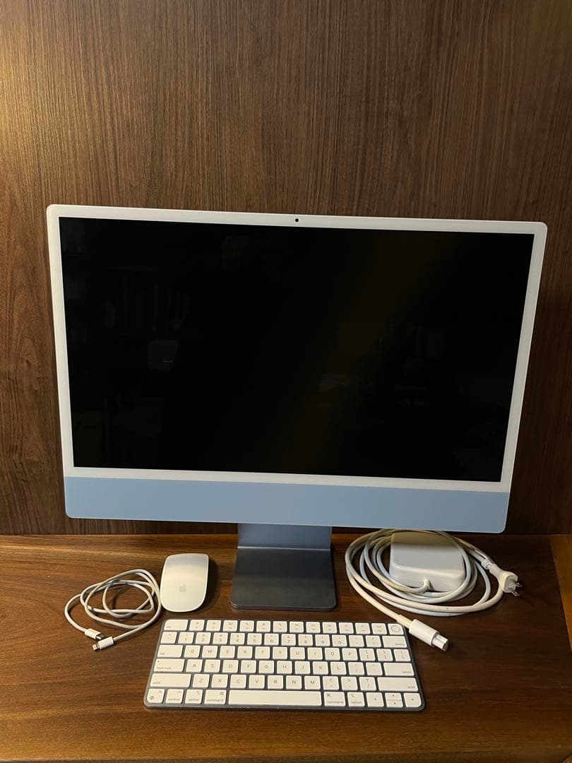 【美品】iMac M1 16GB 512GB ブルー　カスタムモデル