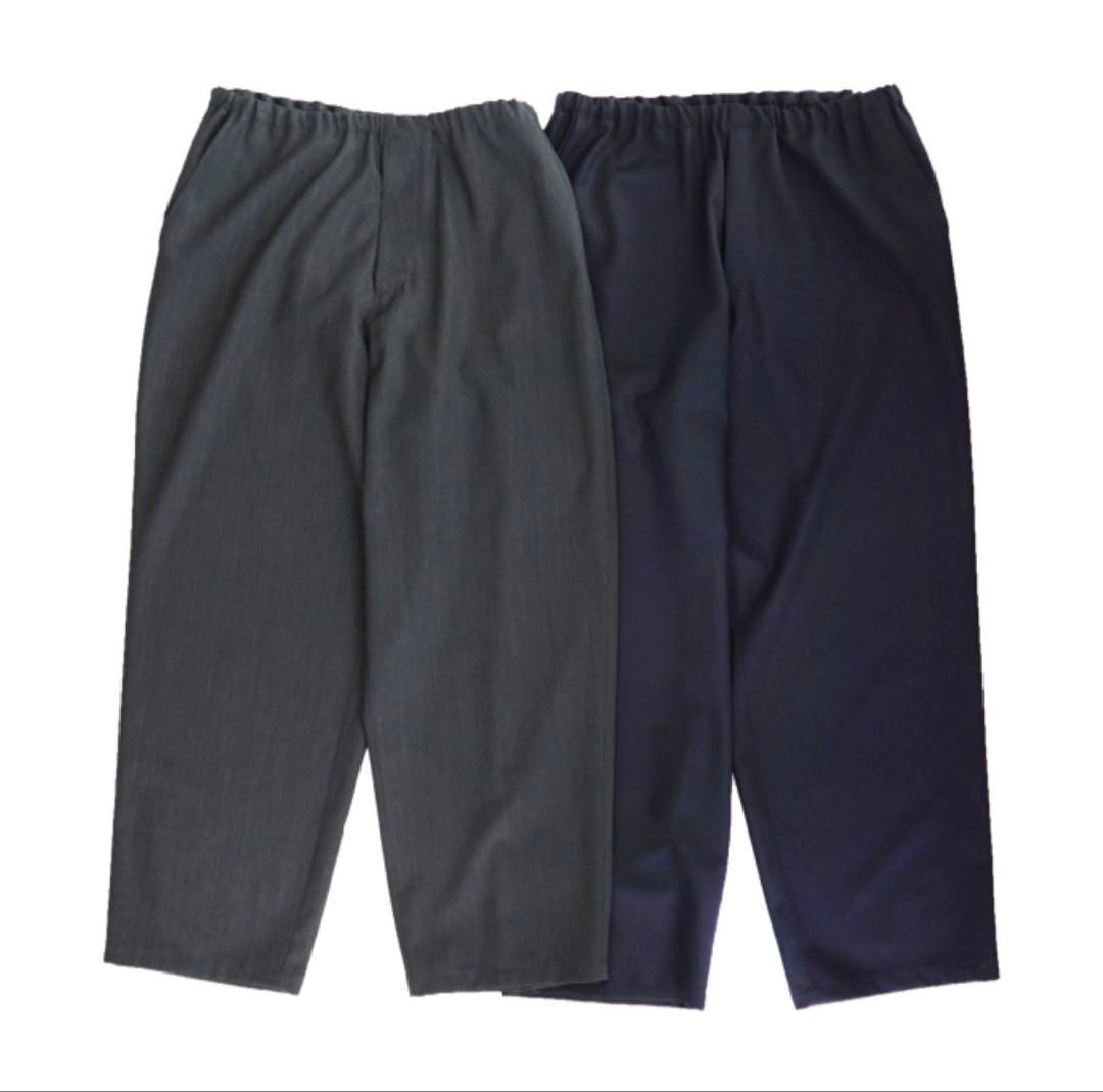 パンツ awasa 26SS wool gabardine over pants