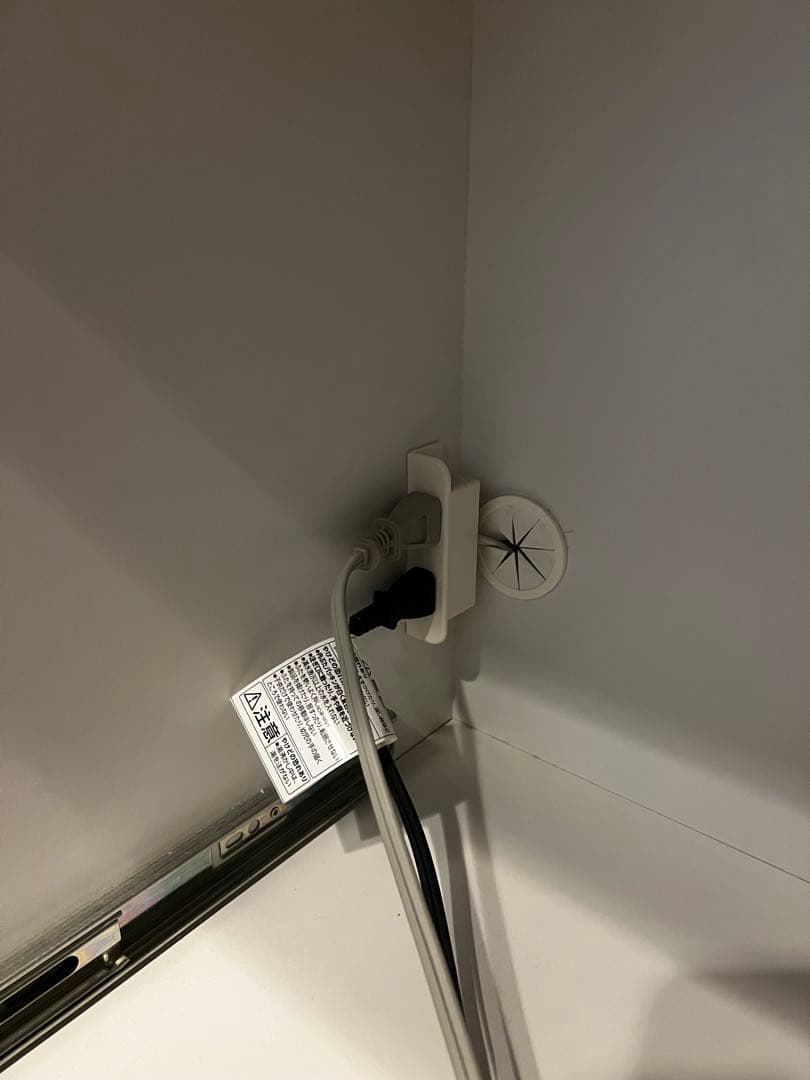 タイムセール⚪︎ホワイト 食器棚・キッチンカウンター 引き戸付き