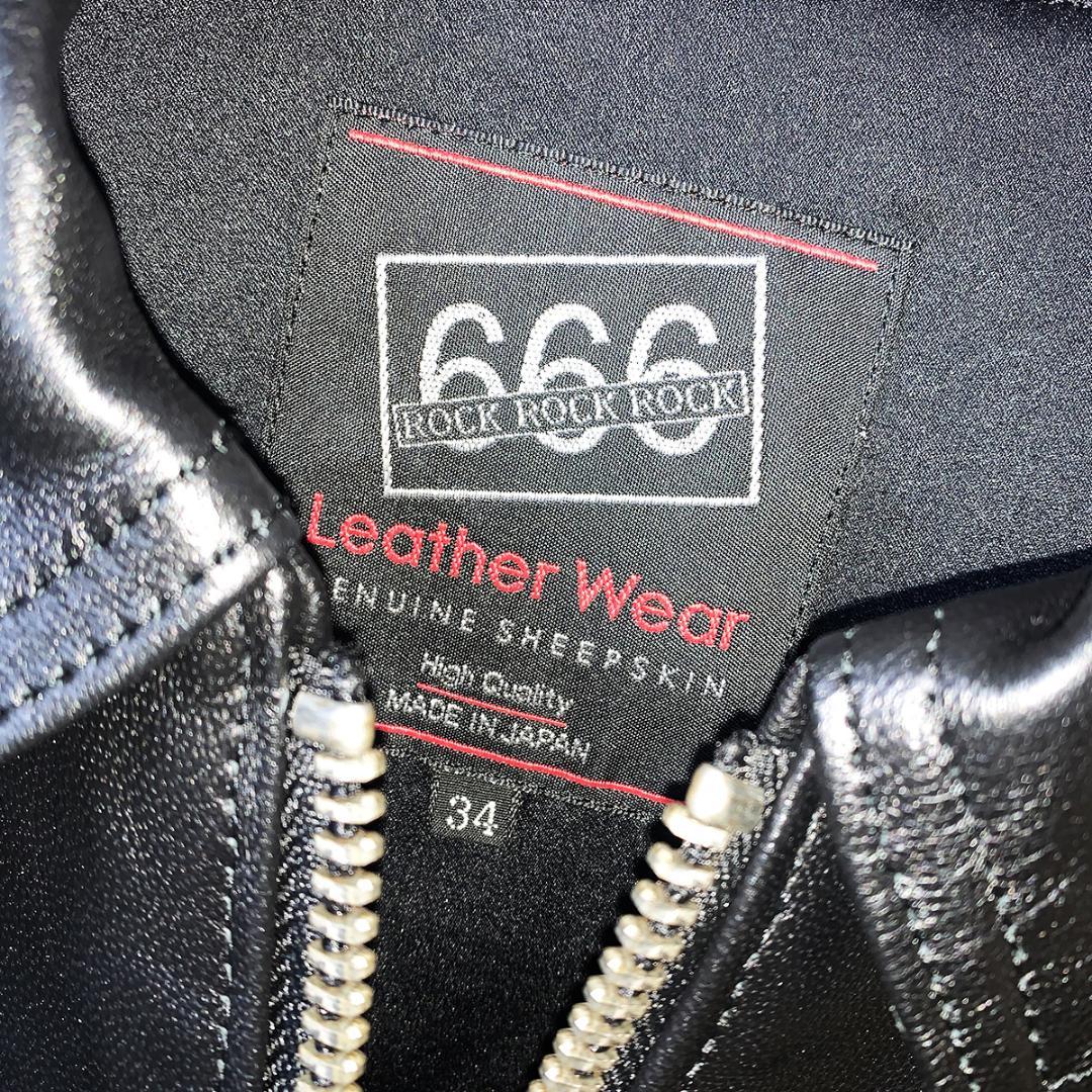 666　現行タグ　 レディース シングルライダースジャケット　 LJW-4TF