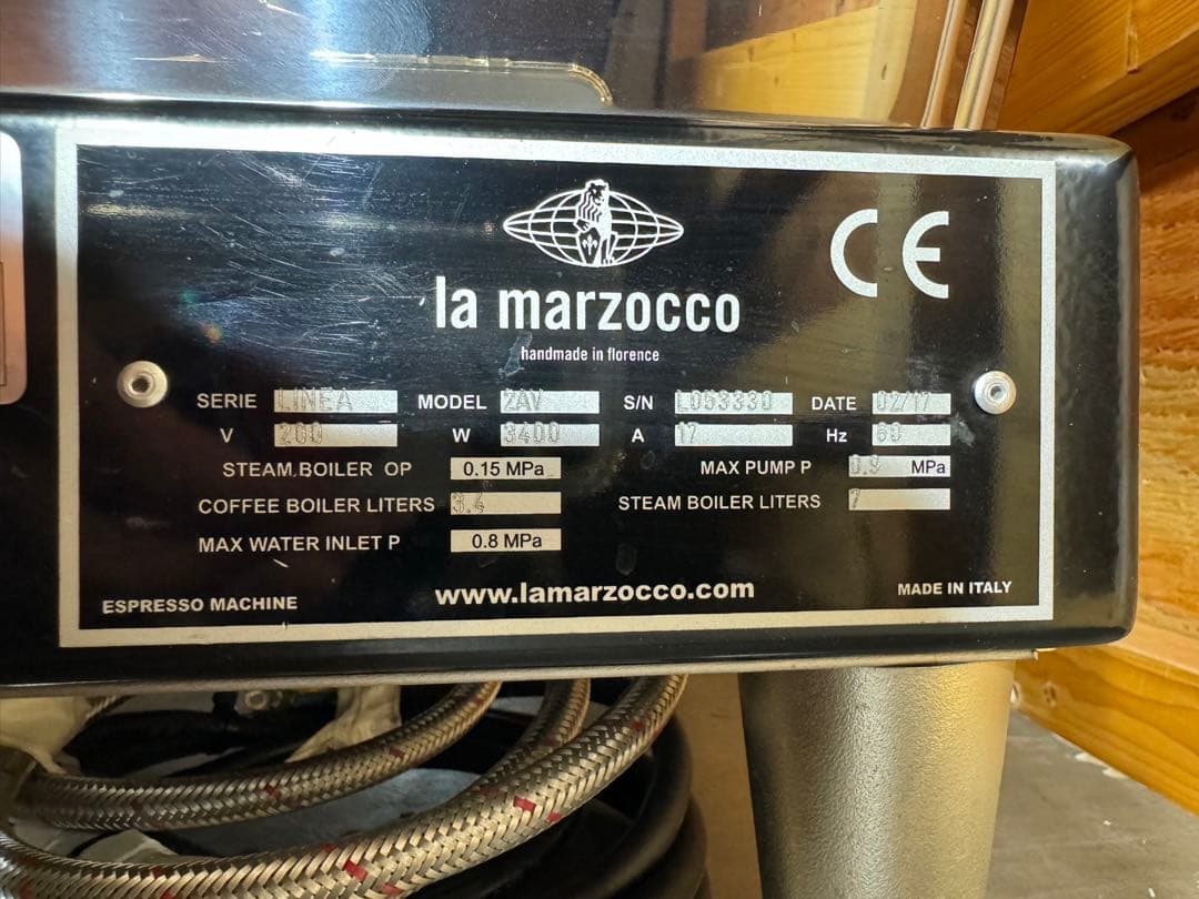 【Ｓ】LA MARZOCCO エスプレッソマシン